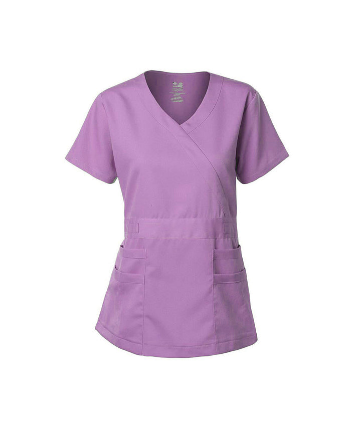 DAGACCI OFFICIAL Natural Stretch Women's Y-Neck Scrub Top
