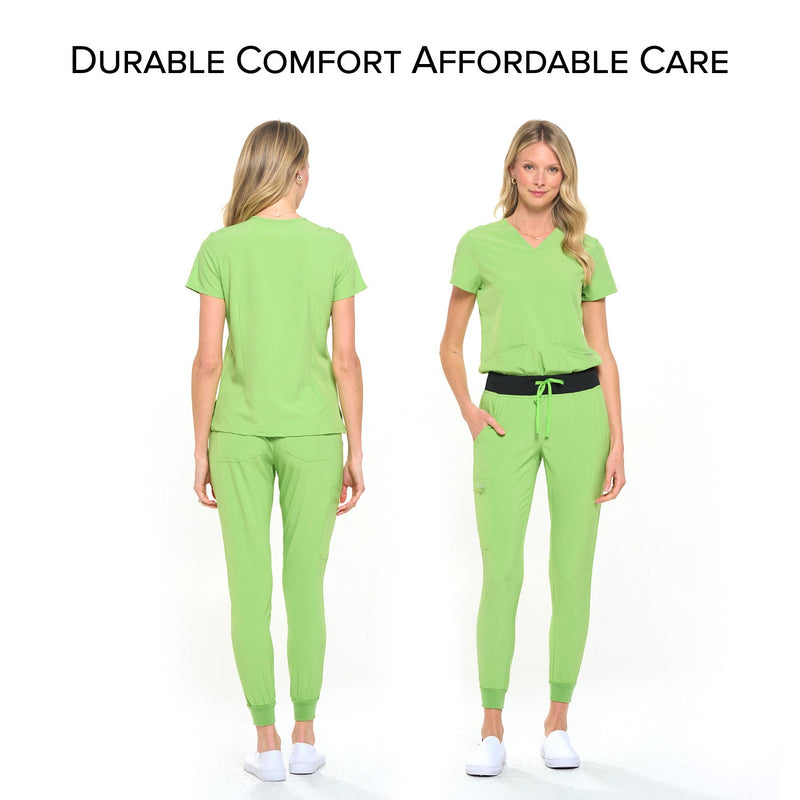 DAGACCI OFFICIAL 4-Way Stretch Unisex Jogger Scrubs Sets [FS2802] Combined