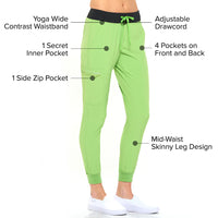 DAGACCI OFFICIAL 4-Way Stretch Unisex Jogger Scrubs Sets [FS2802]
