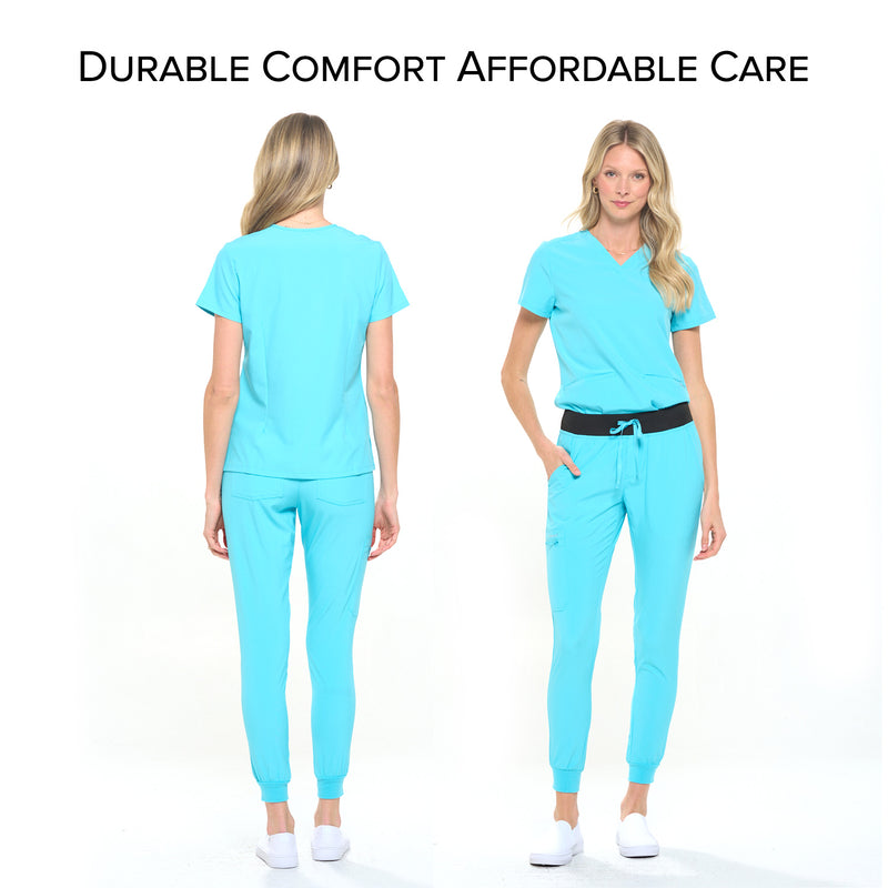 DAGACCI OFFICIAL 4-Way Stretch Unisex Jogger Scrubs Sets [FS2802]