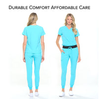DAGACCI OFFICIAL 4-Way Stretch Unisex Jogger Scrubs Sets [FS2802] Combined