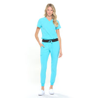 DAGACCI OFFICIAL 4-Way Stretch Unisex Jogger Scrubs Sets [FS2802] Combined