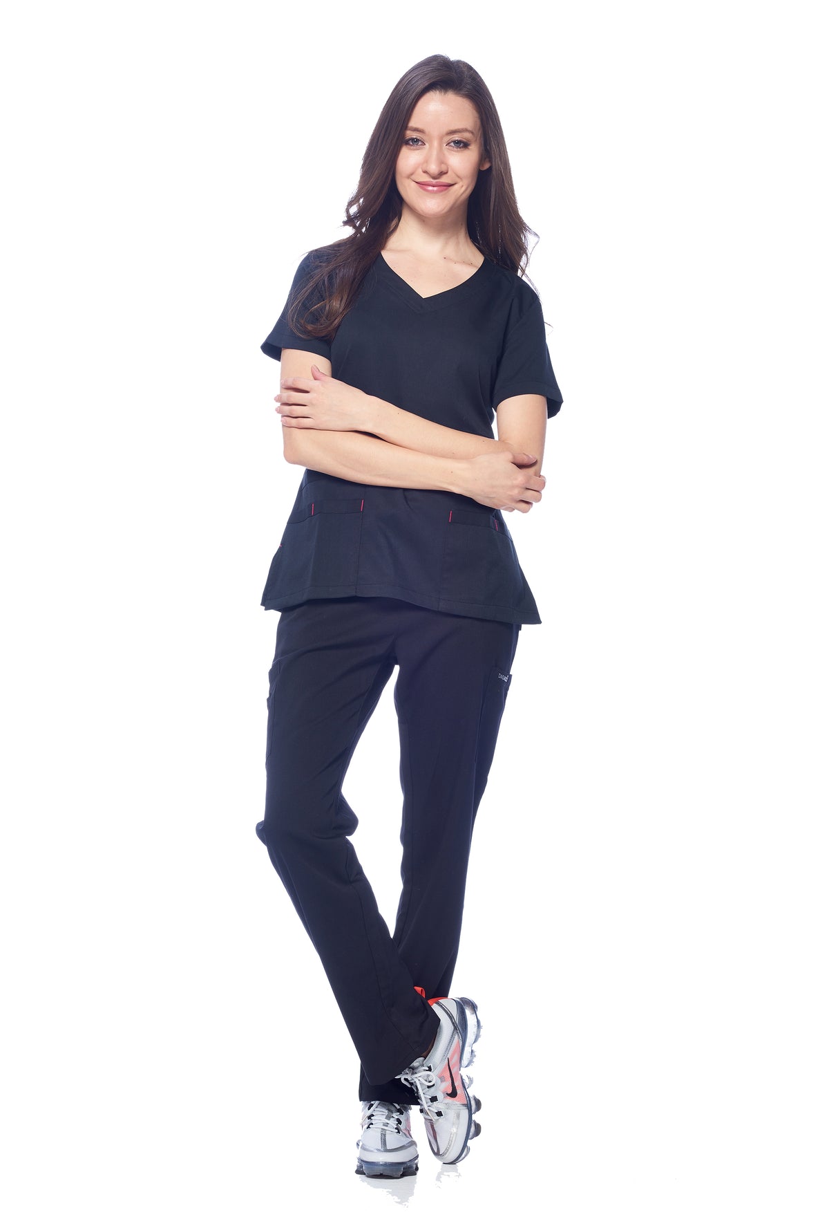 DAGACCI MEDICAL UNIFORM® Natural Stretch® Women's V-Neck Scrub Sets [NS2100]