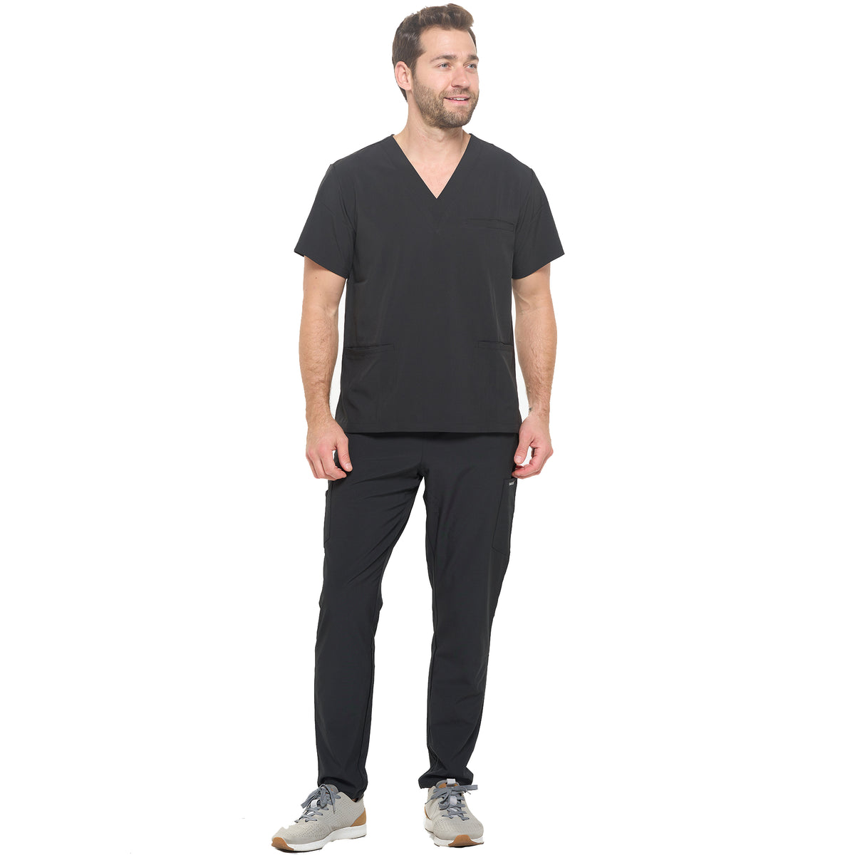 DAGACCI OFFICIAL Unisex 4-Way Stretch Medical Uniform Scrub Sets [FS100500]