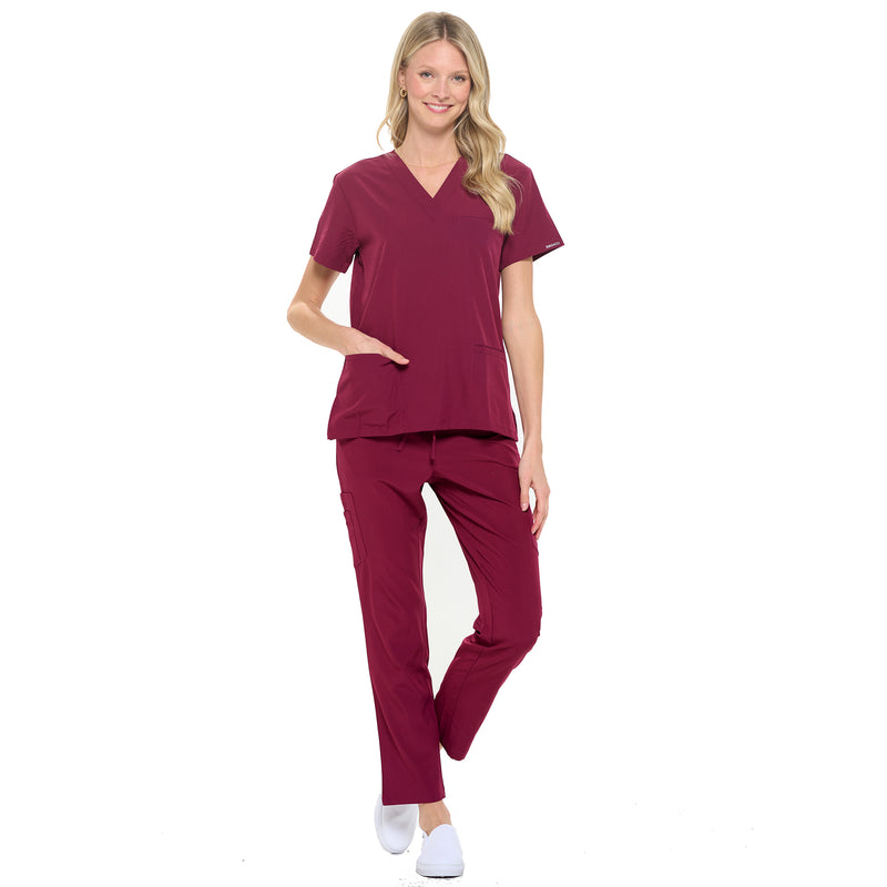 DAGACCI OFFICIAL Unisex 4-Way Stretch Medical Uniform Scrub Sets [FS100500]