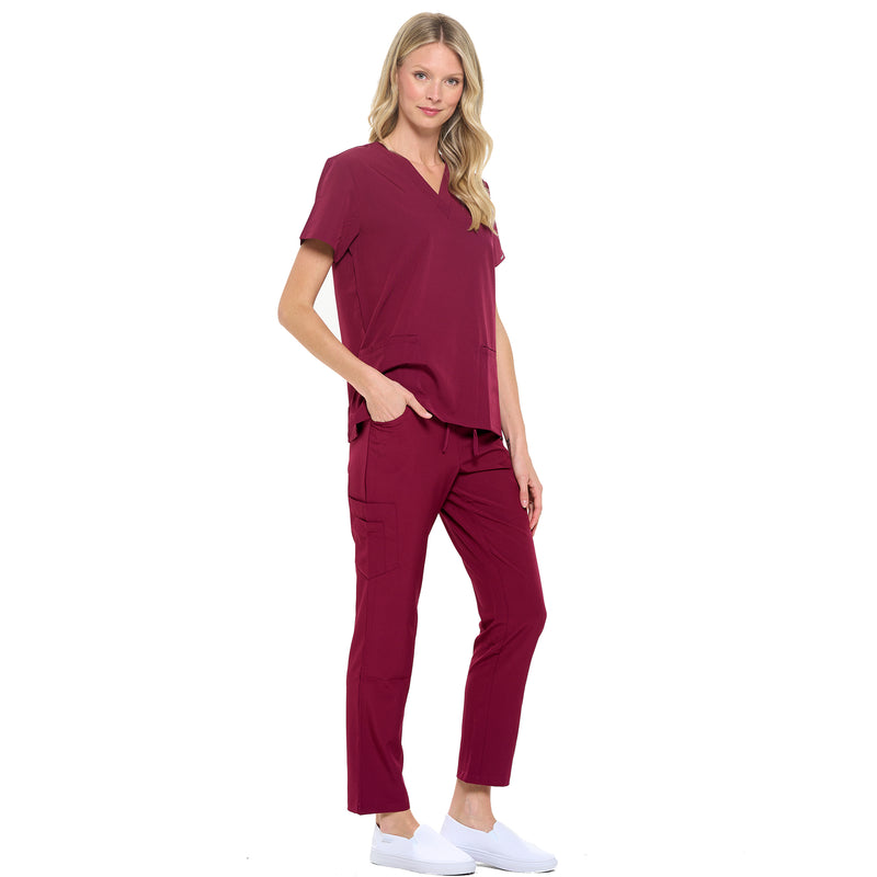 DAGACCI OFFICIAL Unisex 4-Way Stretch Medical Uniform Scrub Sets [FS100500]