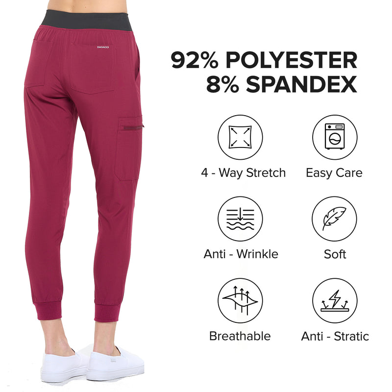 DAGACCI OFFICIAL Unisex Jogger Scrub Pants