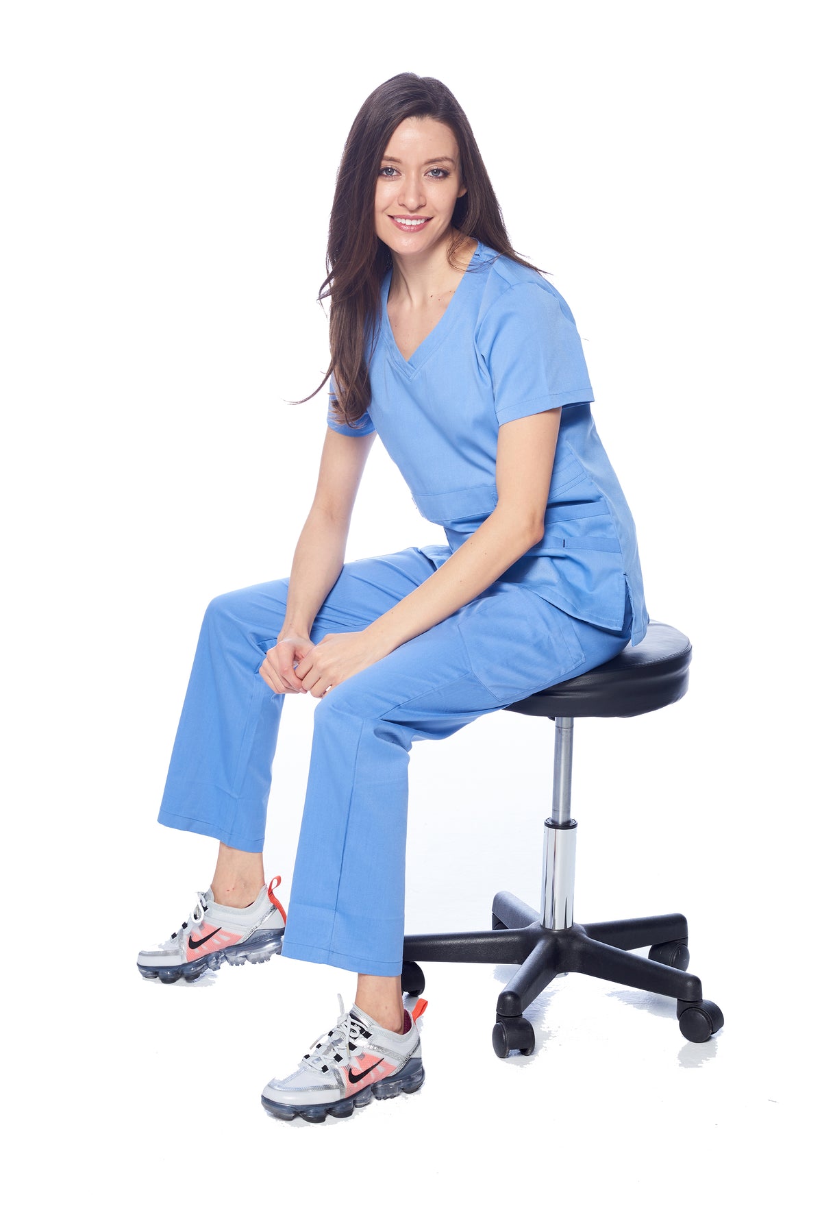 DAGACCI MEDICAL UNIFORM® Natural Stretch® Women's V-Neck Scrub Sets [NS2100]