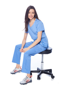 DAGACCI MEDICAL UNIFORM® Natural Stretch® Women's V-Neck Scrub Sets [NS2100]