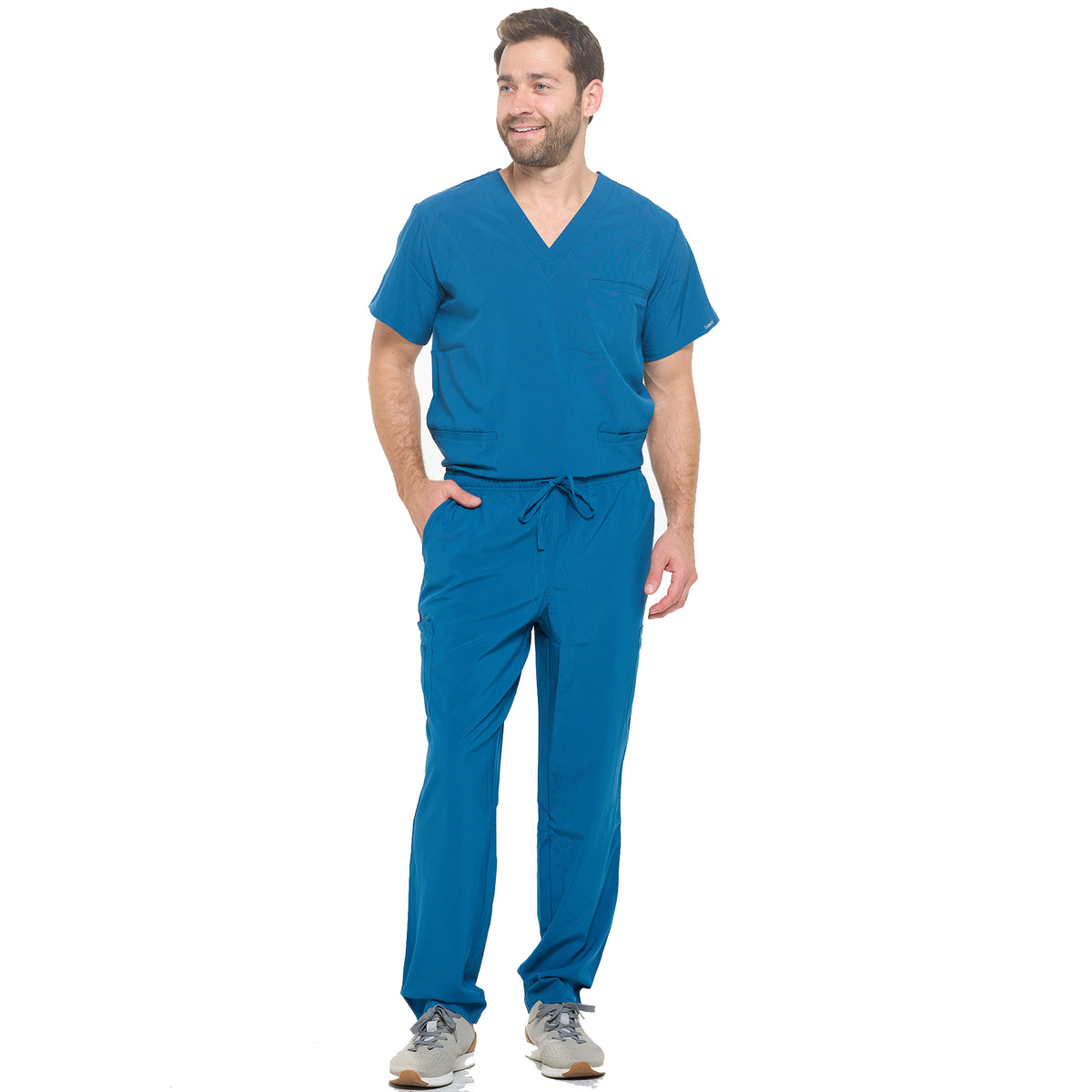 DAGACCI OFFICIAL Unisex 4-Way Stretch Medical Uniform Scrub Sets [FS100500]