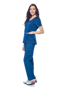 DAGACCI MEDICAL UNIFORM® Natural Stretch® Women's V-Neck Scrub Sets [NS2100]