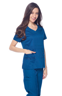 DAGACCI MEDICAL UNIFORM® Natural Stretch® Women's V-Neck Scrub Sets [NS2100]