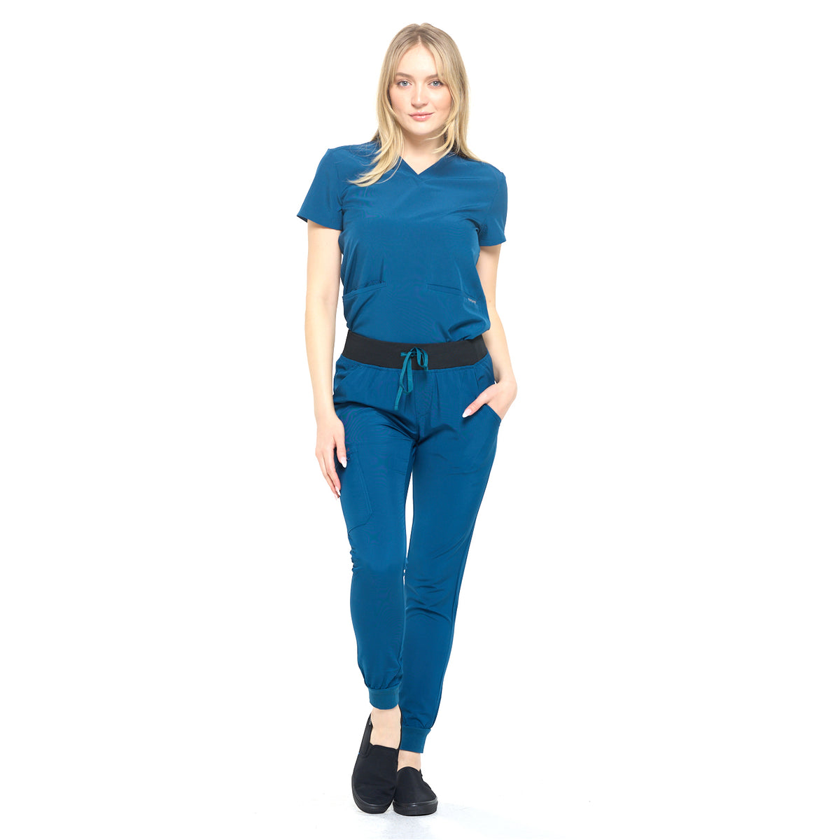 DAGACCI OFFICIAL 4-Way Stretch Unisex Jogger Scrubs Sets [FS2802]