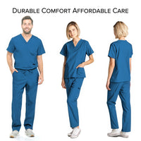 DAGACCI OFFICIAL Unisex Medical Scrub Sets Cotton Blended (KV10005000) Combined