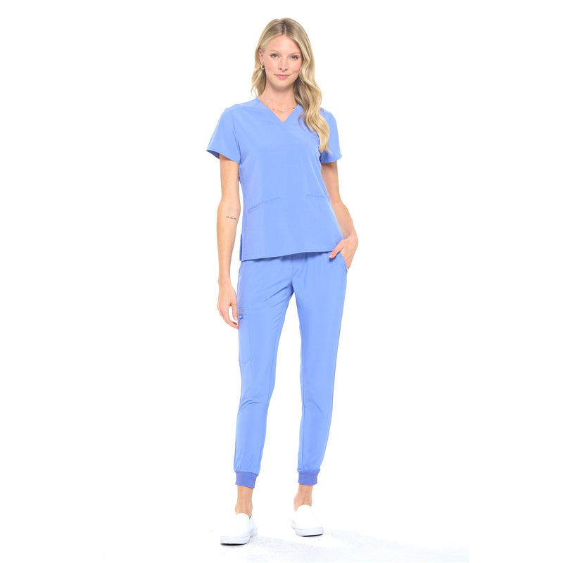 DAGACCI OFFICIAL 4-Way Stretch Unisex Jogger Scrubs Sets [FS2802] Combined