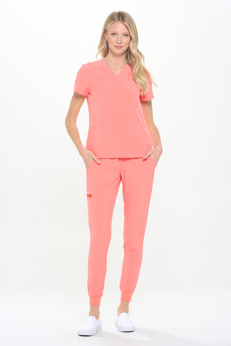 DAGACCI OFFICIAL 4-Way Stretch Unisex Jogger Scrubs Sets [FS2802]