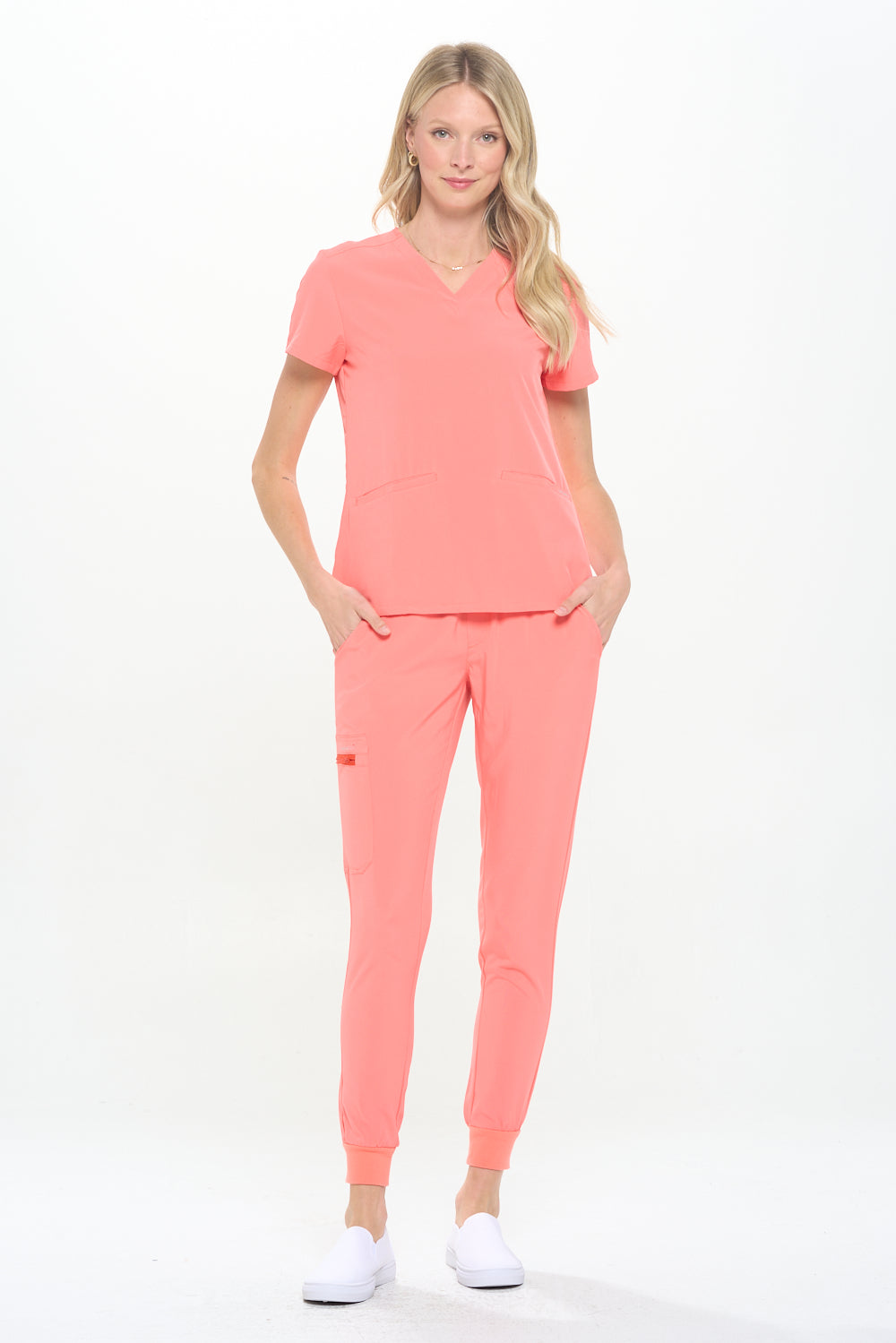 DAGACCI OFFICIAL 4-Way Stretch Unisex Jogger Scrubs Sets [FS2802] Combined