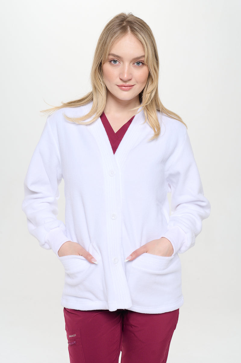 DAGACCI OFFICIAL UNISEX WARM UP BUTTON UP FLEECE JACKET
