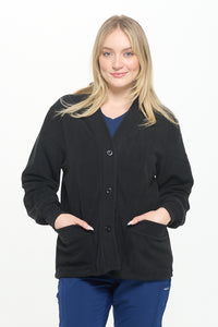 DAGACCI OFFICIAL UNISEX WARM UP BUTTON UP FLEECE JACKET