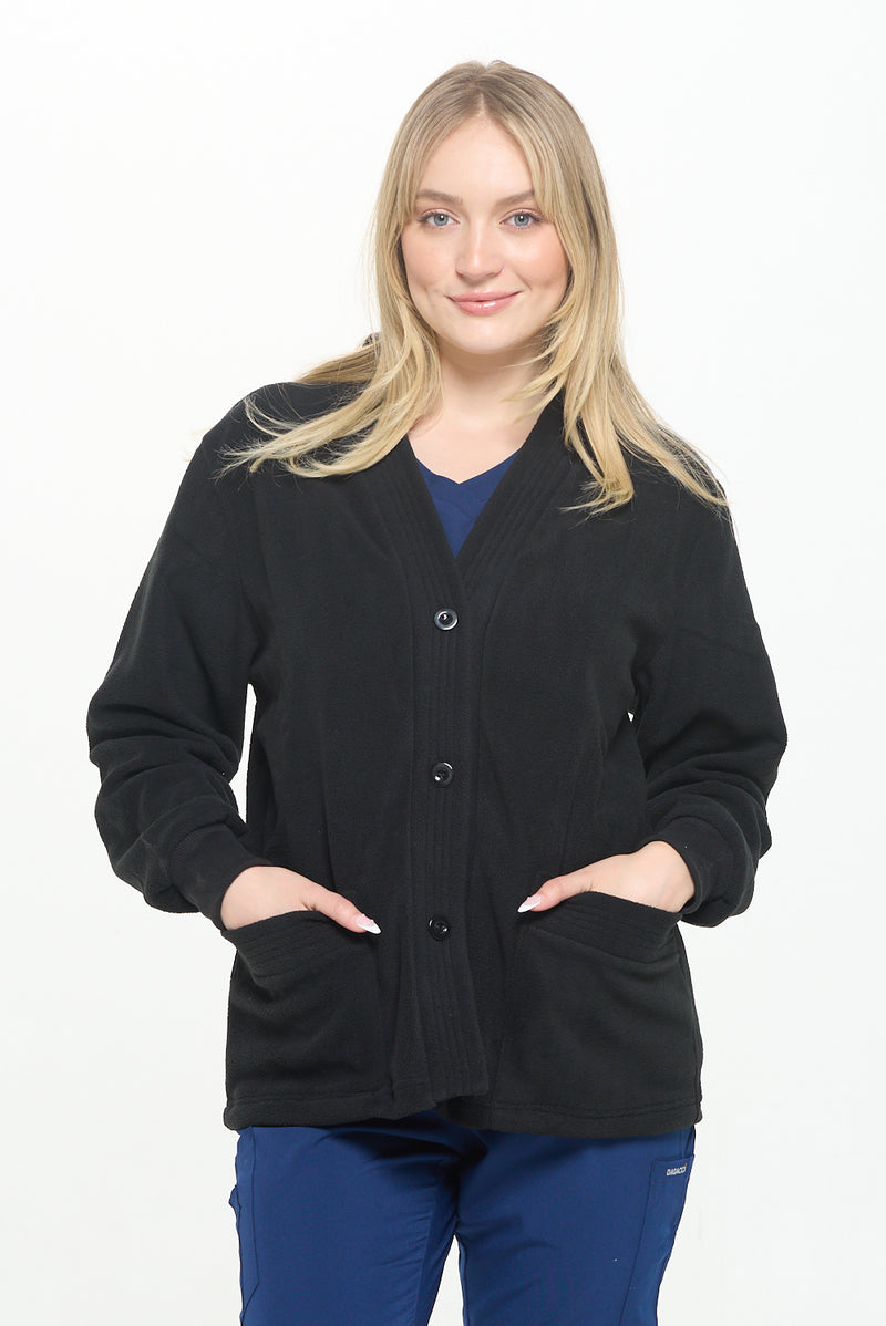 DAGACCI OFFICIAL UNISEX WARM UP BUTTON UP FLEECE JACKET