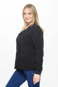 DAGACCI OFFICIAL UNISEX WARM UP BUTTON UP FLEECE JACKET