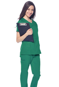 DAGACCI MEDICAL UNIFORM® Natural Stretch® Women's V-Neck Scrub Sets [NS2100]