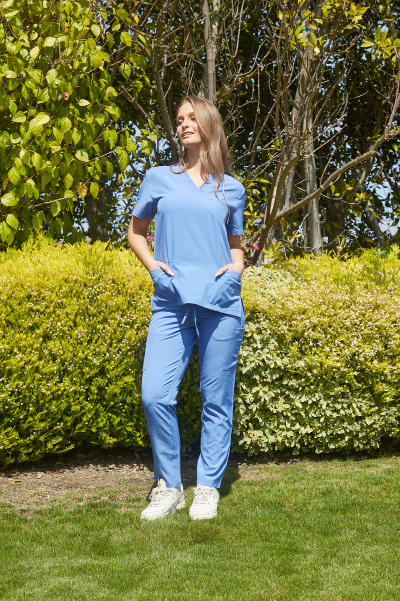 DAGACCI OFFICIAL Unisex 4-Way Stretch Medical Uniform Scrub Sets [FS100500]