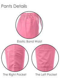 DAGACCI OFFICIAL 4-Way Stretch Y-Neck Medical Scrub Sets [FS2103]
