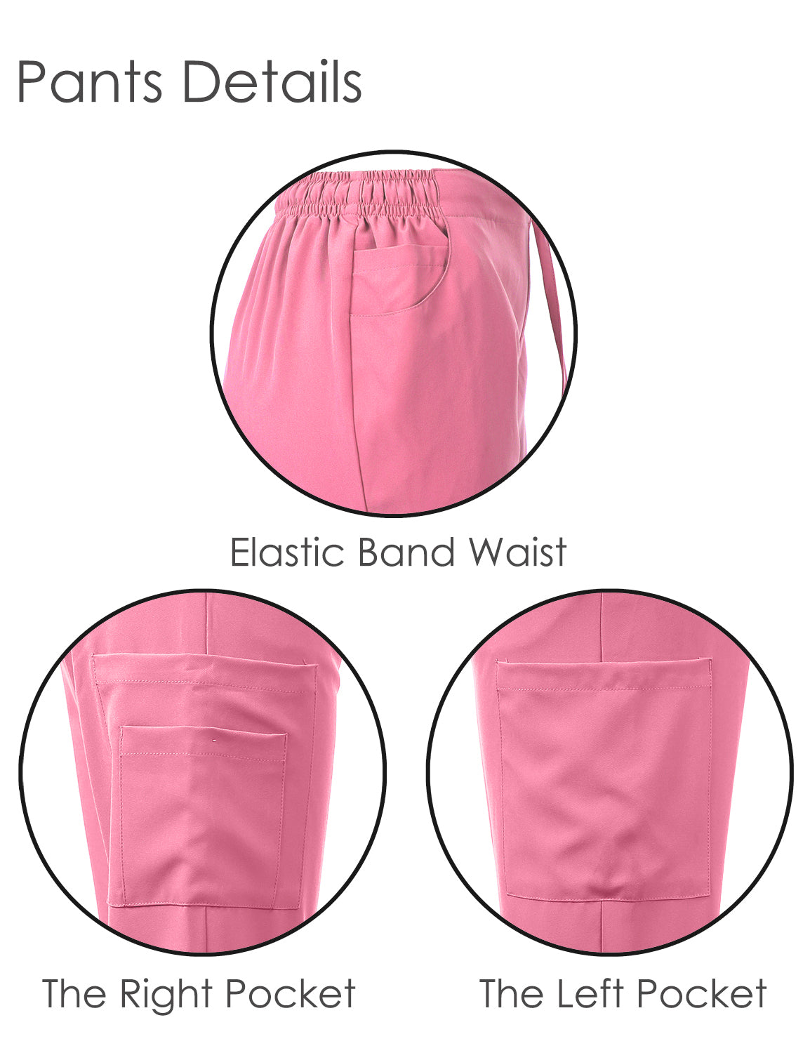 DAGACCI OFFICIAL 4-Way Stretch Y-Neck Medical Scrub Sets [FS2103] Combined