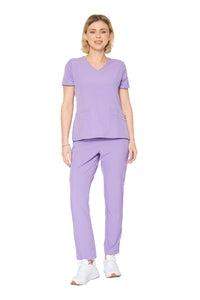 DAGACCI OFFICIAL 4-Way Stretch Y-Neck Medical Scrub Sets [FS2103]