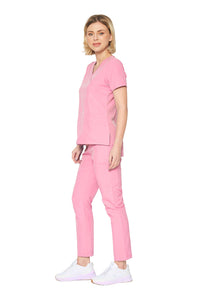 DAGACCI OFFICIAL 4-Way Stretch Y-Neck Medical Scrub Sets [FS2103] Combined