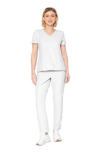 DAGACCI OFFICIAL 4-Way Stretch Y-Neck Medical Scrub Sets [FS2103] Combined