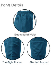 4-WAY STRETCH Y-NECK MEDICAL UNIFORM SET (NEW COLOR)