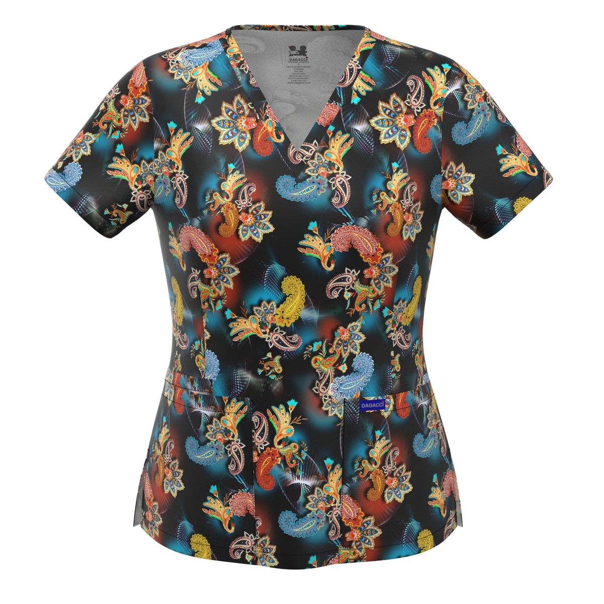 4-WAY STRETCH PRINT TOP