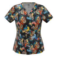 4-WAY STRETCH PRINT TOP