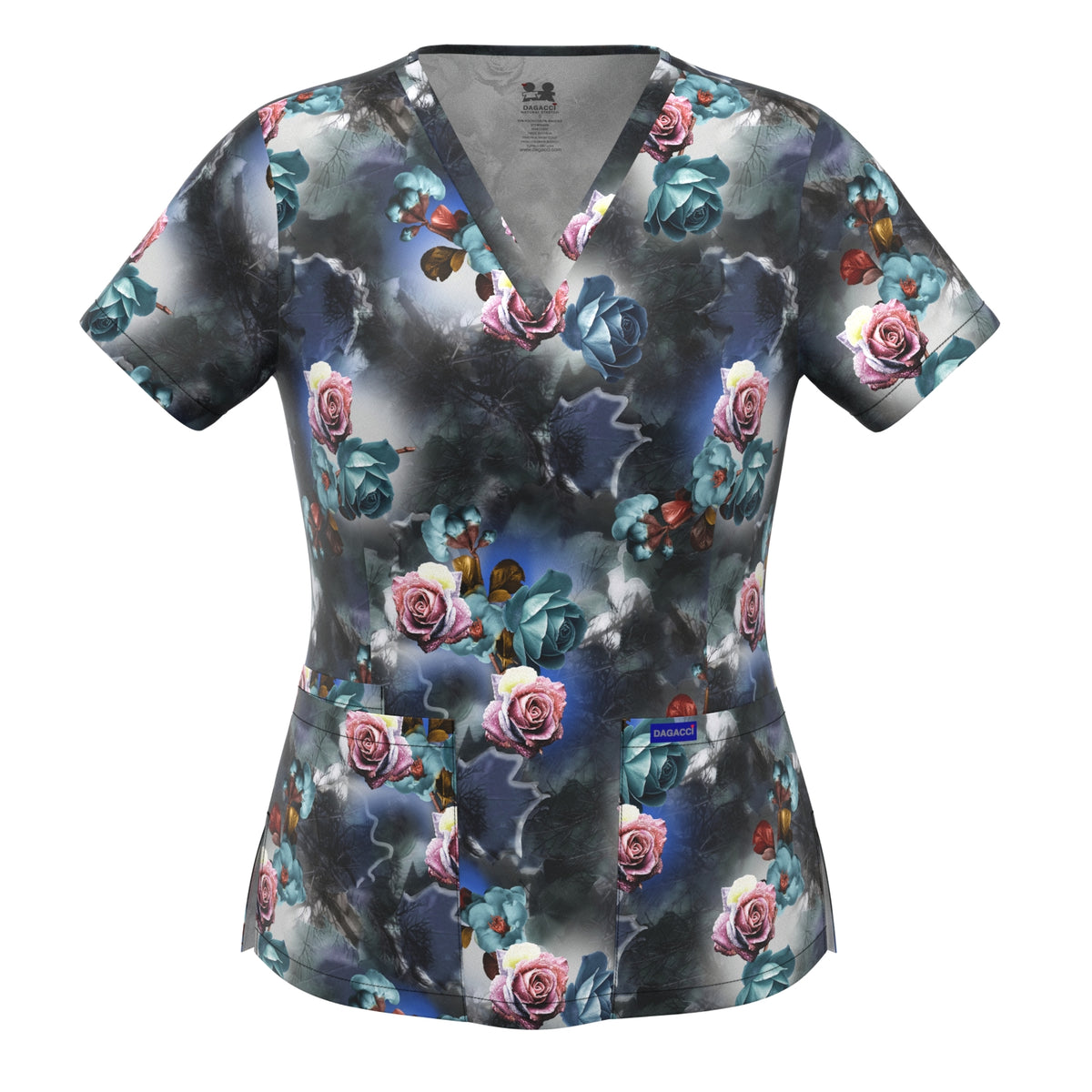 4-WAY STRETCH PRINT TOP