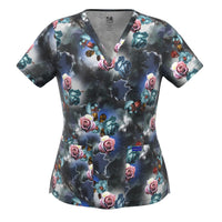 4-WAY STRETCH PRINT TOP