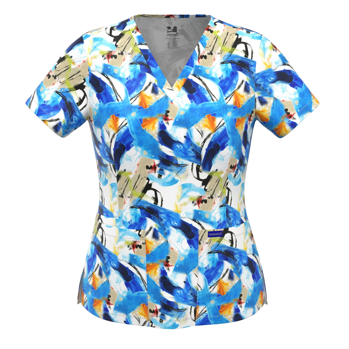 4-WAY STRETCH PRINT TOP