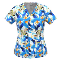 4-WAY STRETCH PRINT TOP