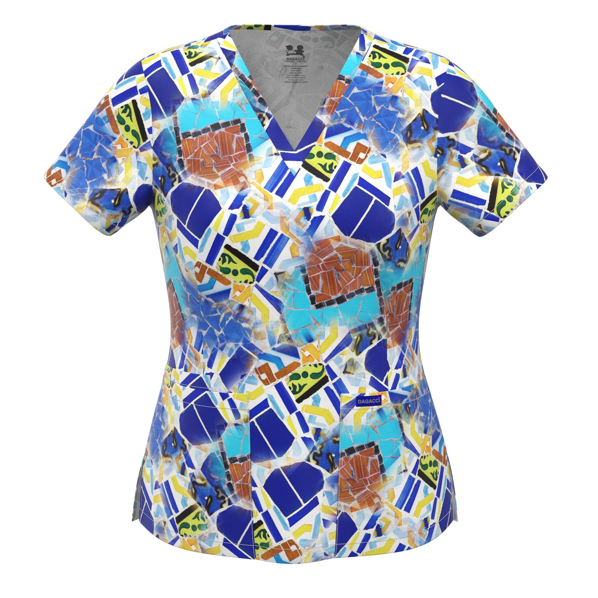 4-WAY STRETCH PRINT TOP