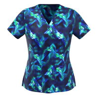 4-WAY STRETCH PRINT TOP