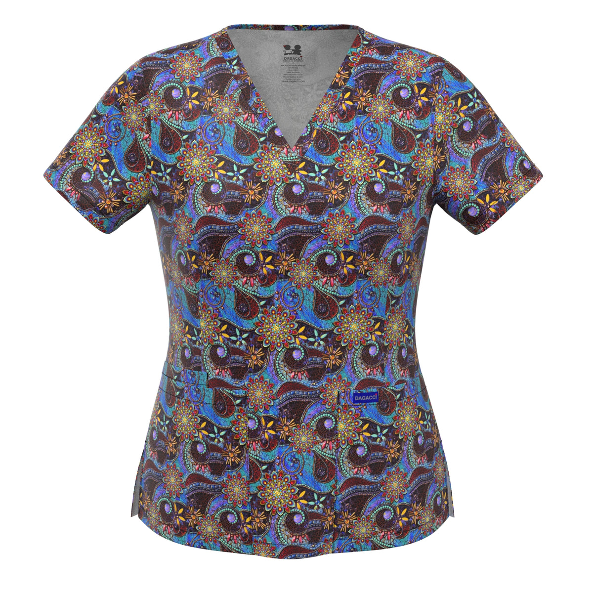 4-WAY STRETCH PRINT TOP