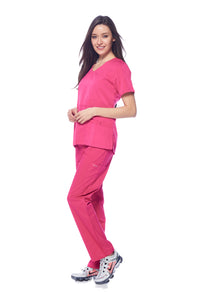 DAGACCI MEDICAL UNIFORM® Natural Stretch® Women's V-Neck Scrub Sets [NS2100]