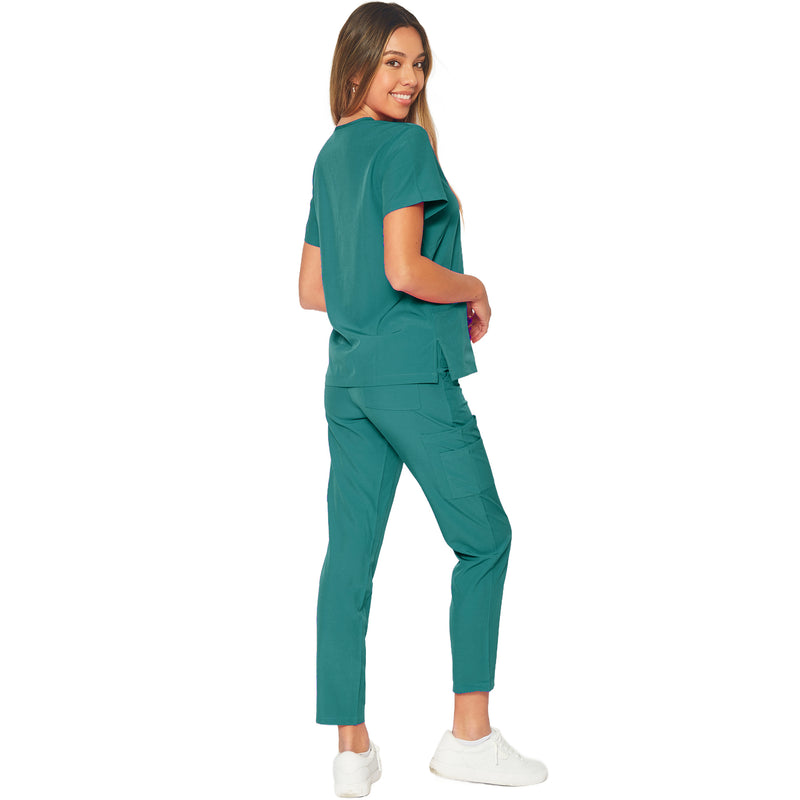 DAGACCI OFFICIAL Unisex 4-Way Stretch Medical Uniform Scrub Sets [FS100500]