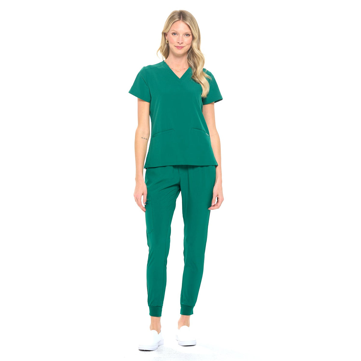 DAGACCI OFFICIAL 4-Way Stretch Unisex Jogger Scrubs Sets [FS2802] Combined