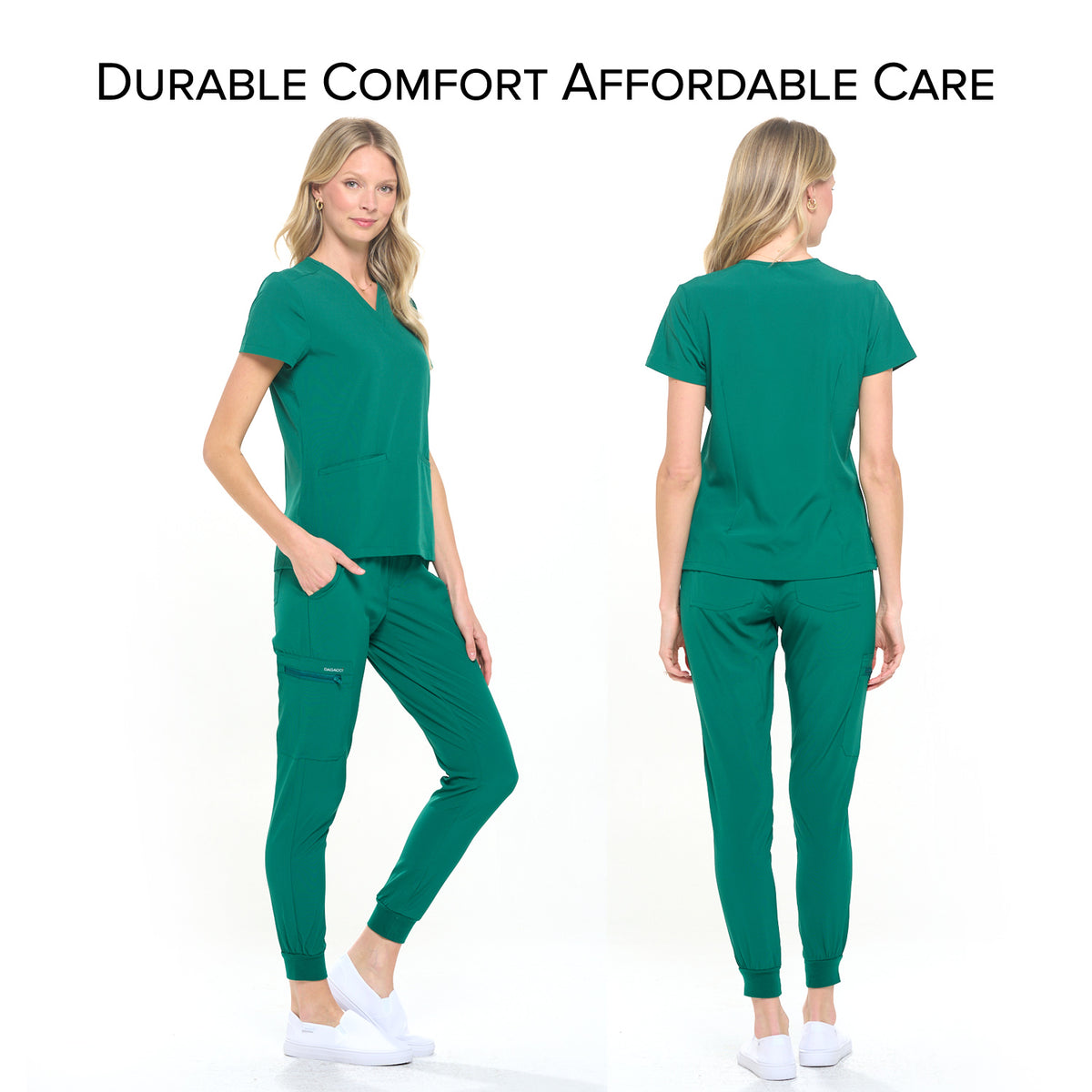 DAGACCI OFFICIAL 4-Way Stretch Unisex Jogger Scrubs Sets [FS2802]