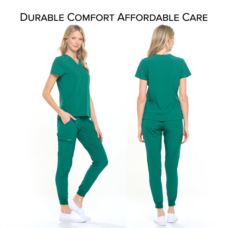 DAGACCI OFFICIAL 4-Way Stretch Unisex Jogger Scrubs Sets [FS2802]