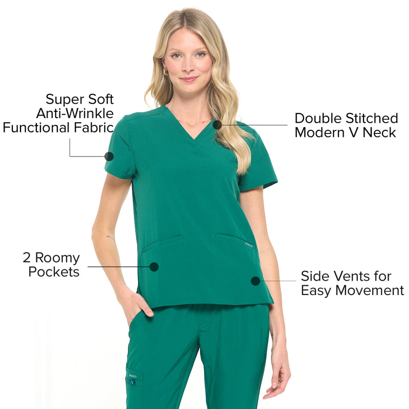 DAGACCI OFFICIAL 4-Way Stretch Unisex Jogger Scrubs Sets [FS2802] Combined