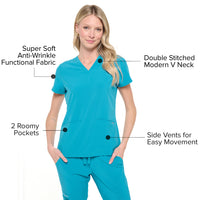 DAGACCI OFFICIAL 4-Way Stretch Unisex Jogger Scrubs Sets [FS2802]