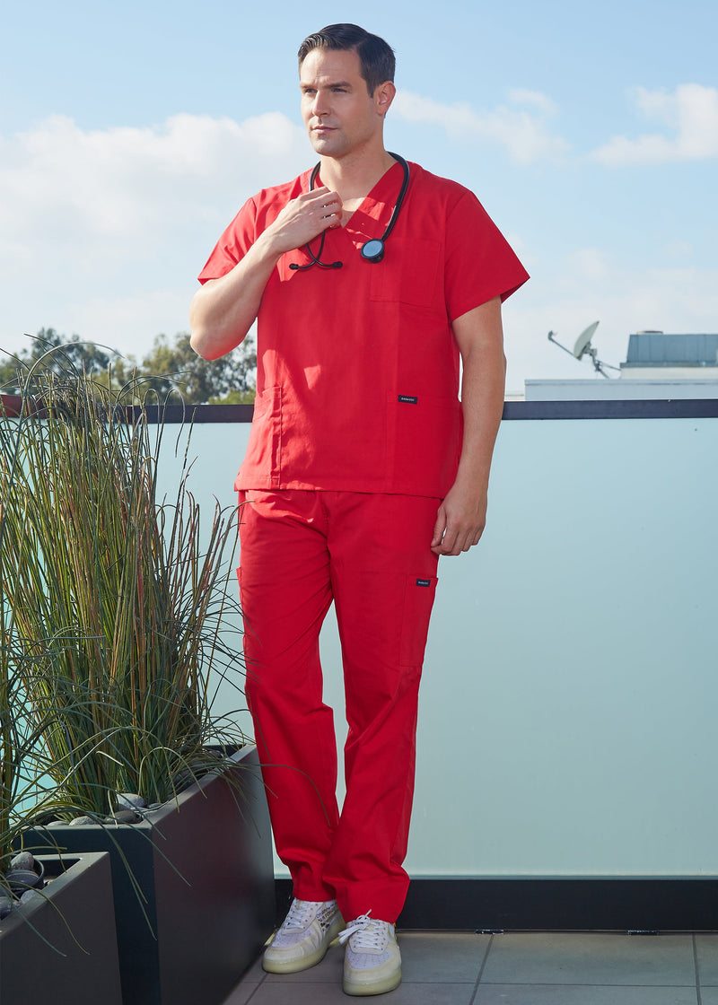 DAGACCI OFFICIAL Unisex Medical Scrub Sets Cotton Blended (KV10005000) Combined